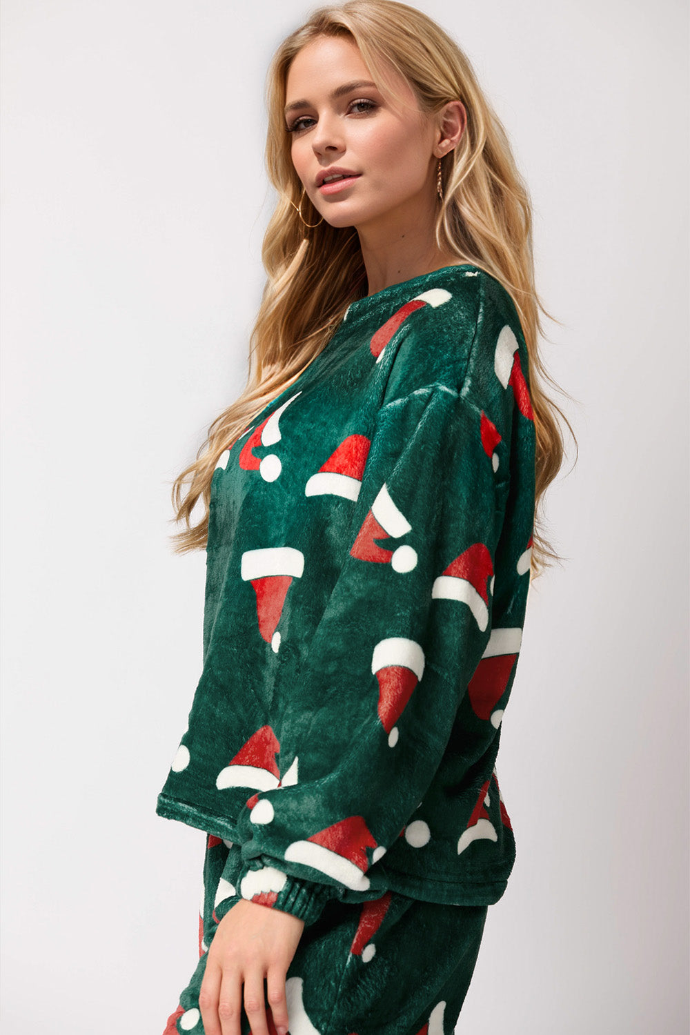 Santa hat pajamas 